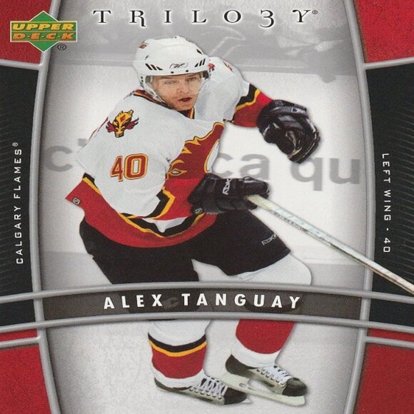 Alex Tanguay NHL Hockey Card Collection -7 Calgary Flames NHL Hockey Cards - Picture 2 of 8